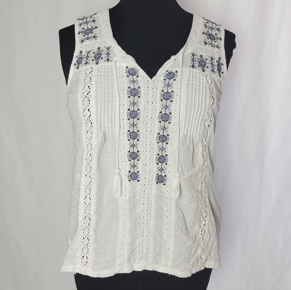 Lucky Brand Tops - Lucky Brand White Top